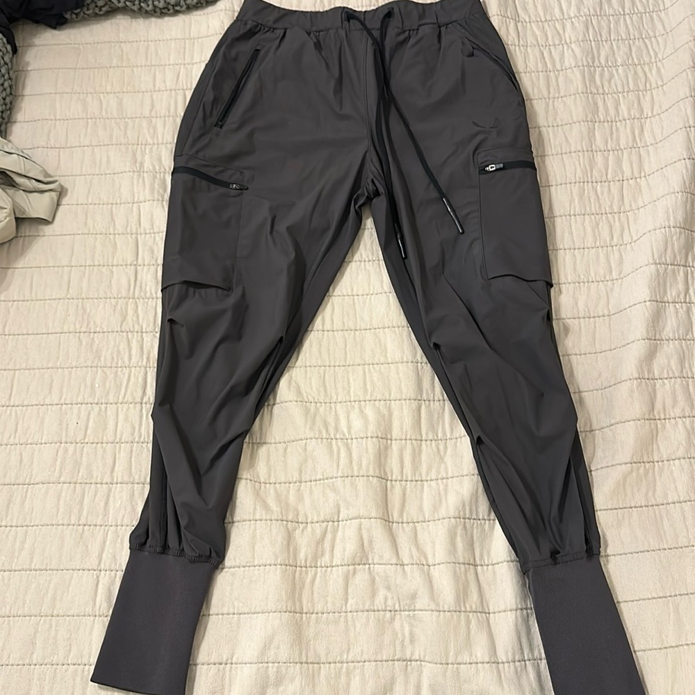 ASRV gray joggers.